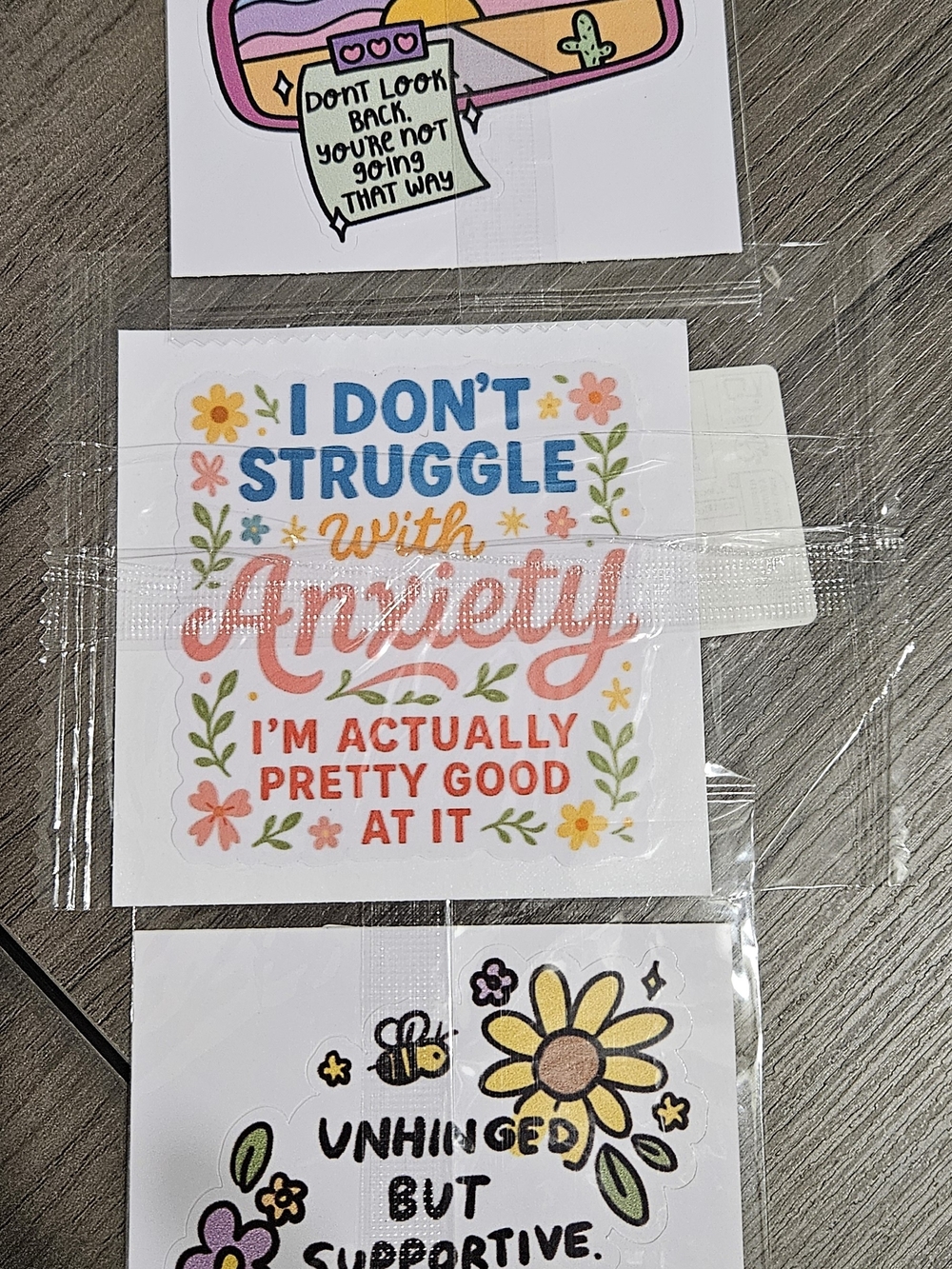 ​Cheeky Vibes Vinyl Sticker Trio